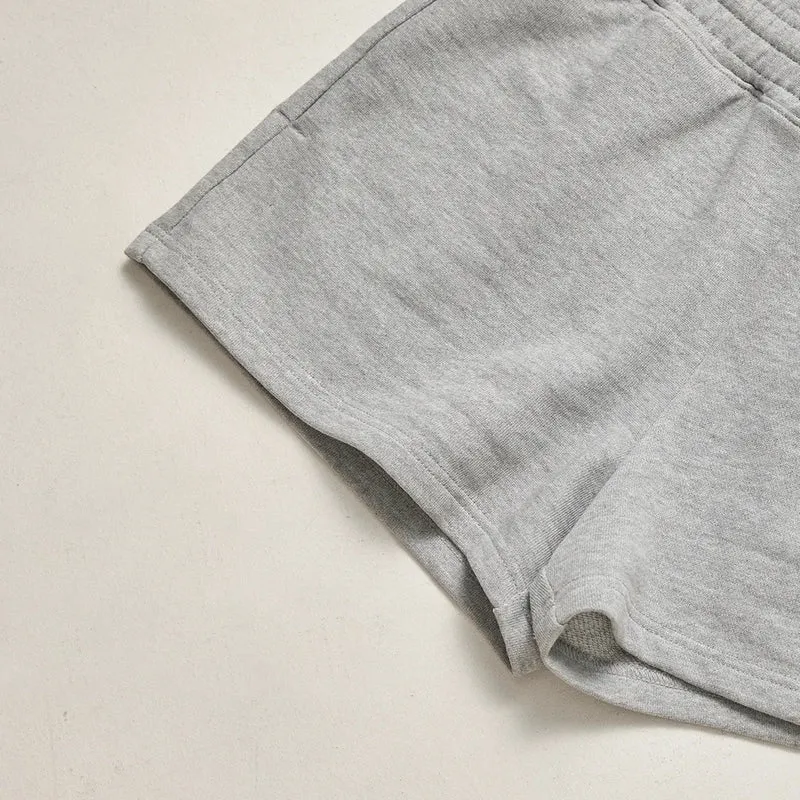Sweatshorts Damen | Hellgrau