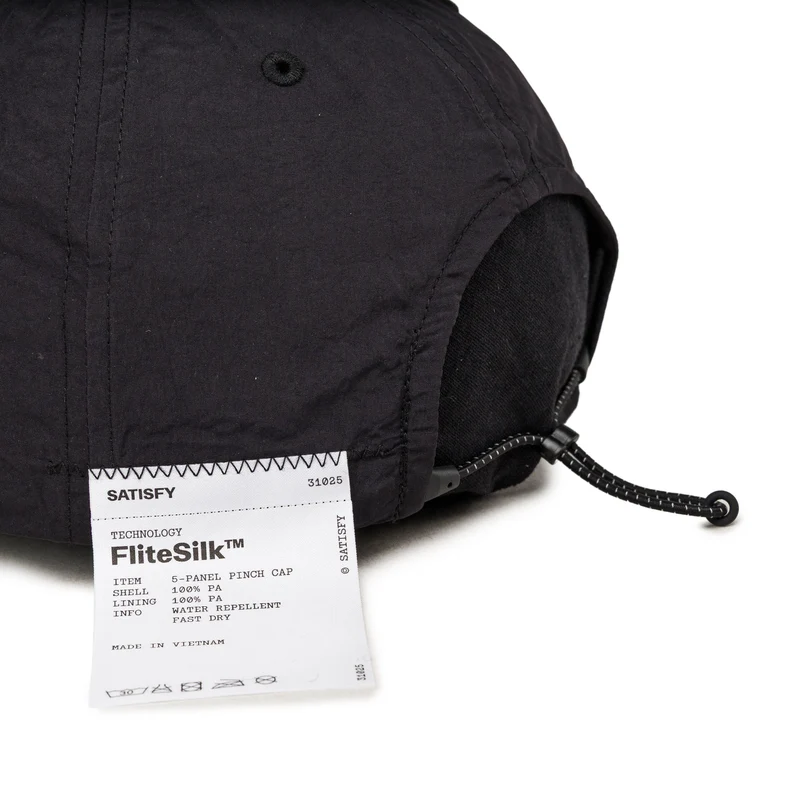 Satisfy FliteSilk 5‑Panel Pinch *Off Road* Cap