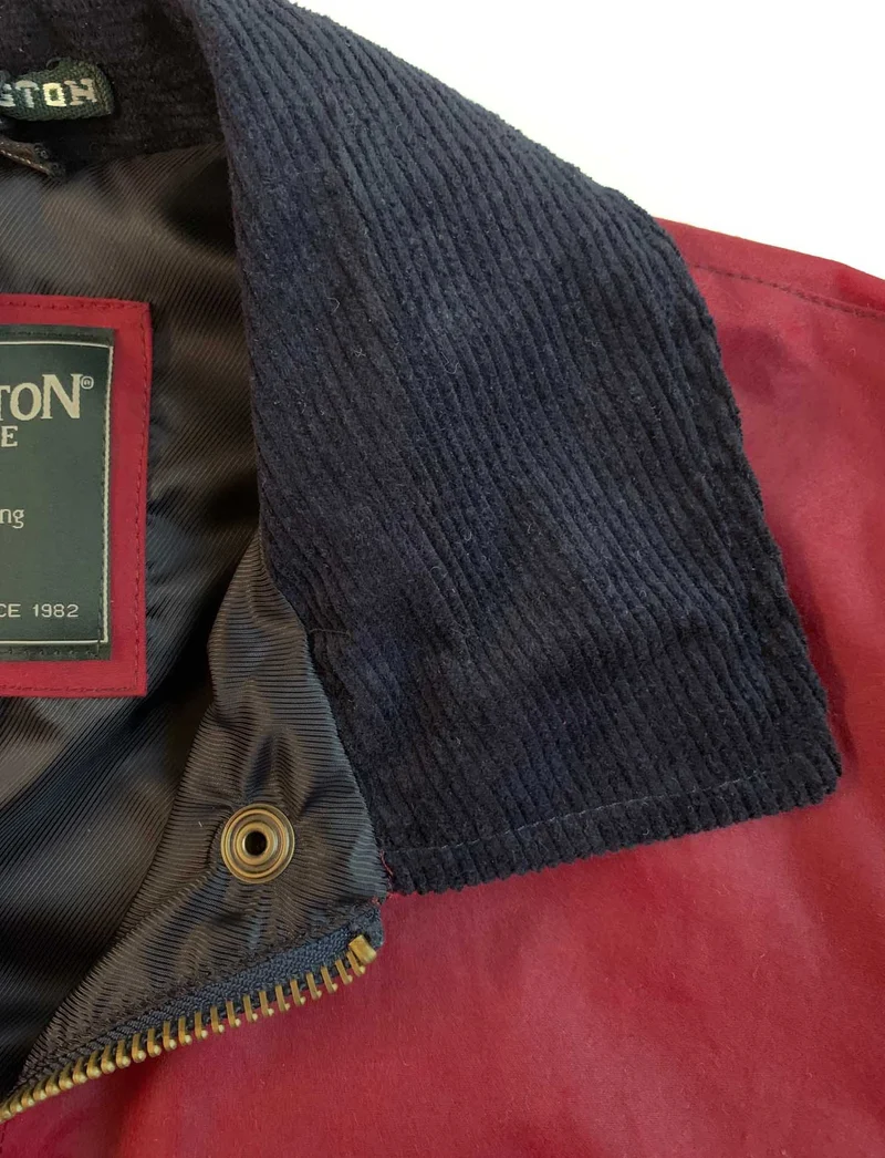 Herren Wachsjacke "Starberg SO" in rot