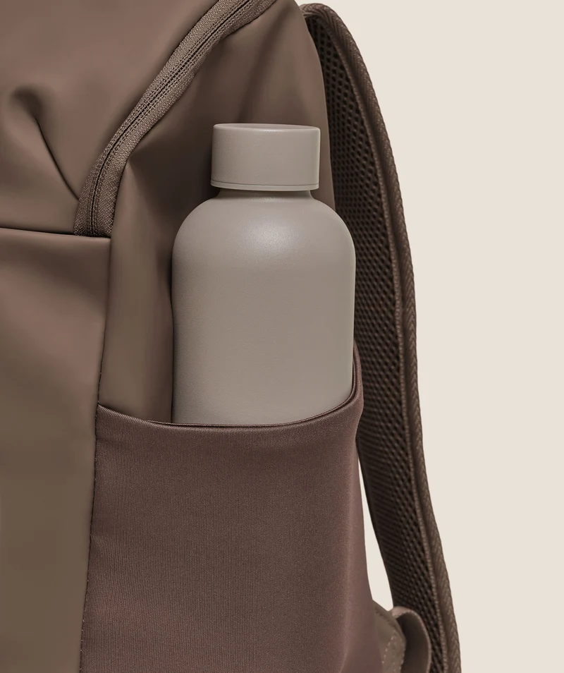 Gymshark Small Sleek Backpack - Soft Brown