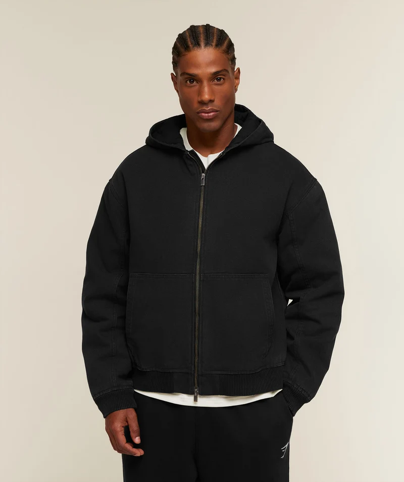 Gymshark Canvas Jacket - Black