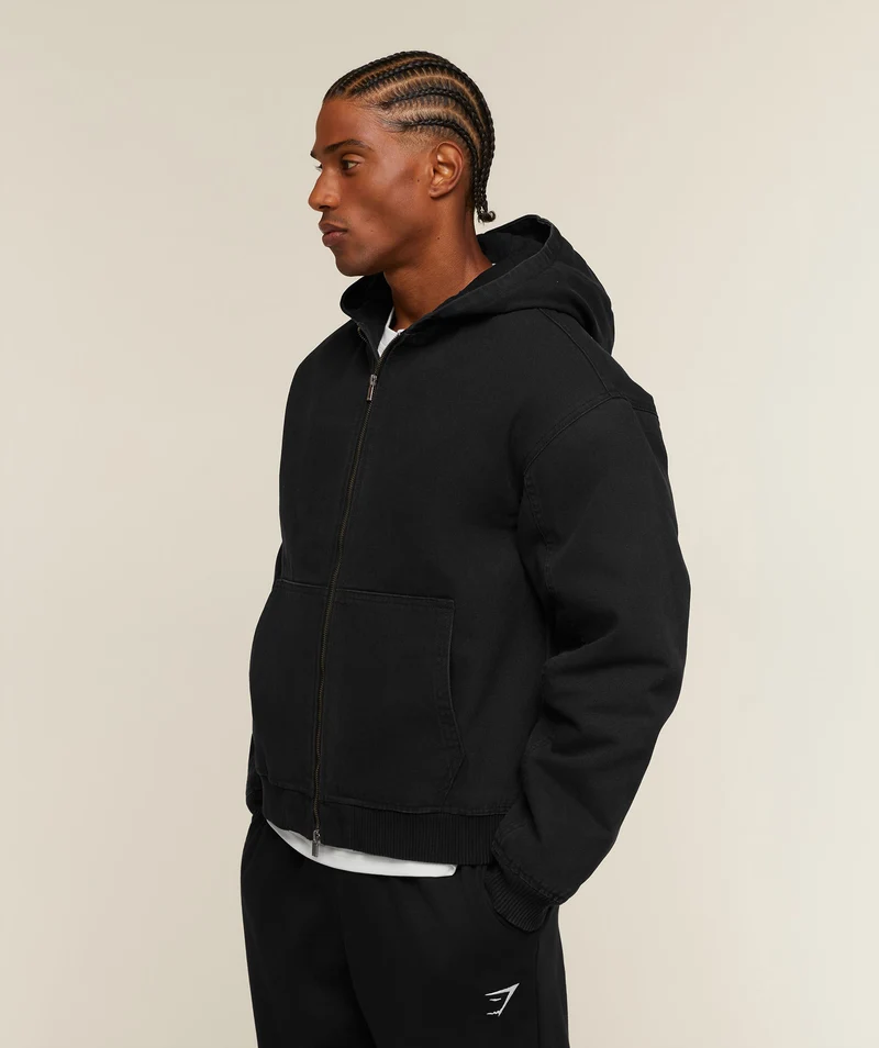 Gymshark Canvas Jacket - Black