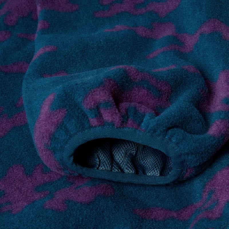 By Parra Purple Darwin Camo Fleece