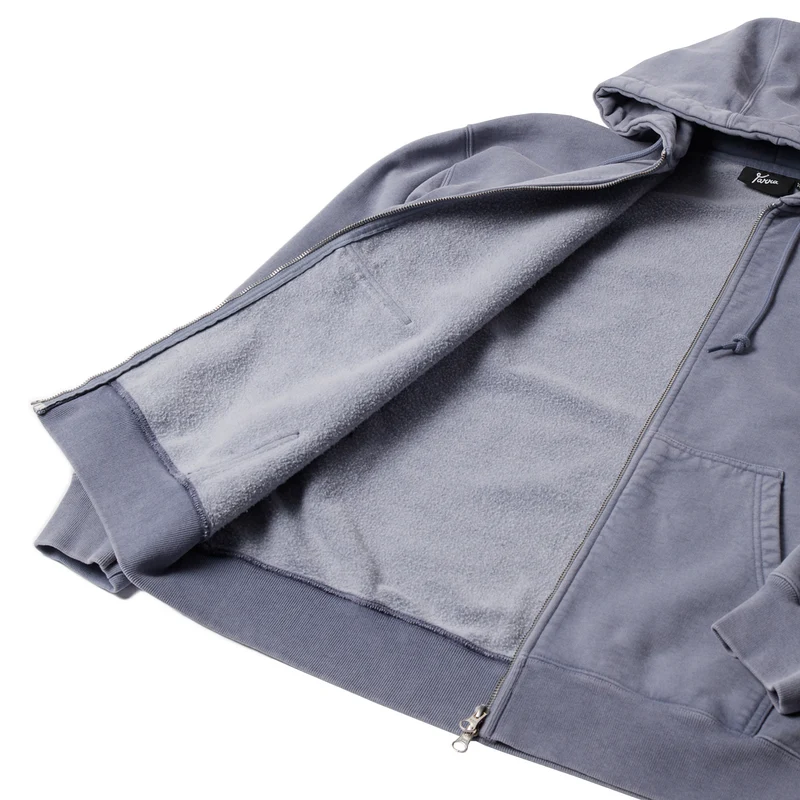 By Parra A Cross To Bear Zip Hooded Sweatshirt