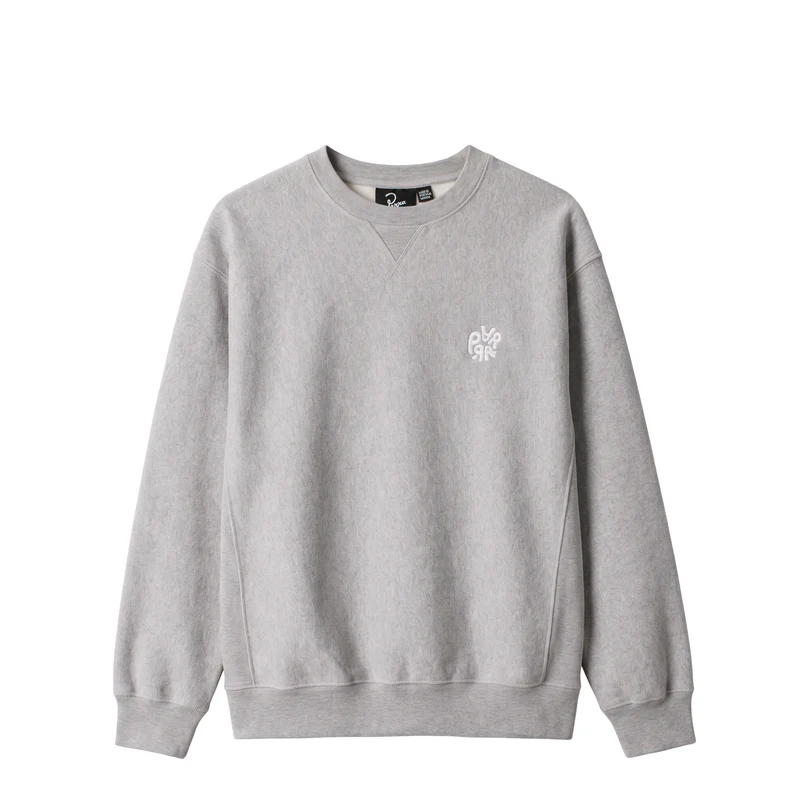 By Parra Balloon Logo Cross-Grain Crew Neck Sweatshirt