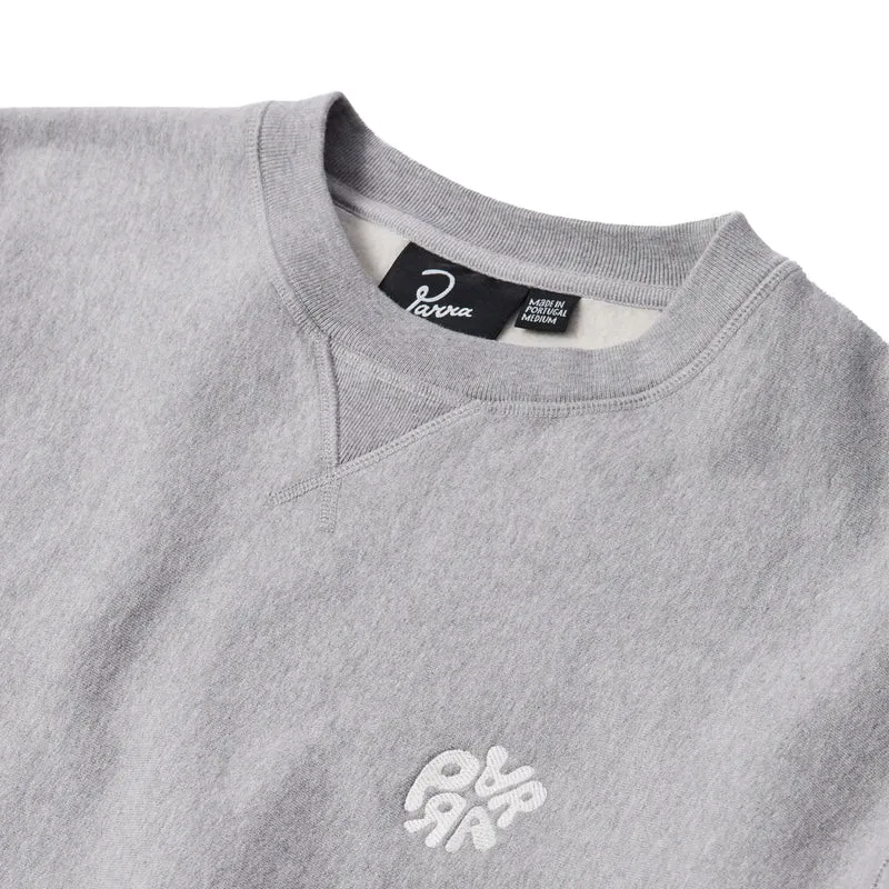 By Parra Balloon Logo Cross-Grain Crew Neck Sweatshirt