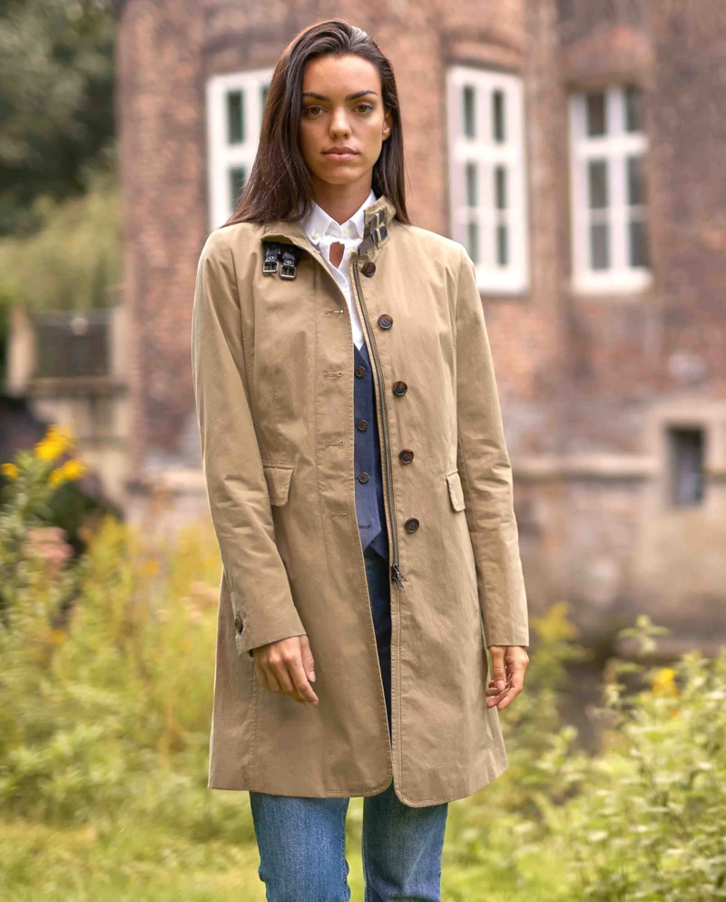 Damen Kurzmantel "Victoria" in sand