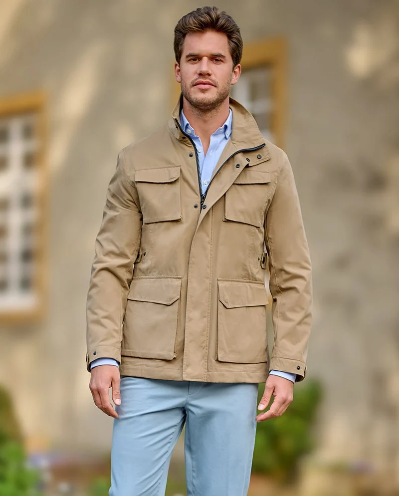 Fieldjacket für Herren "Standford" in sand