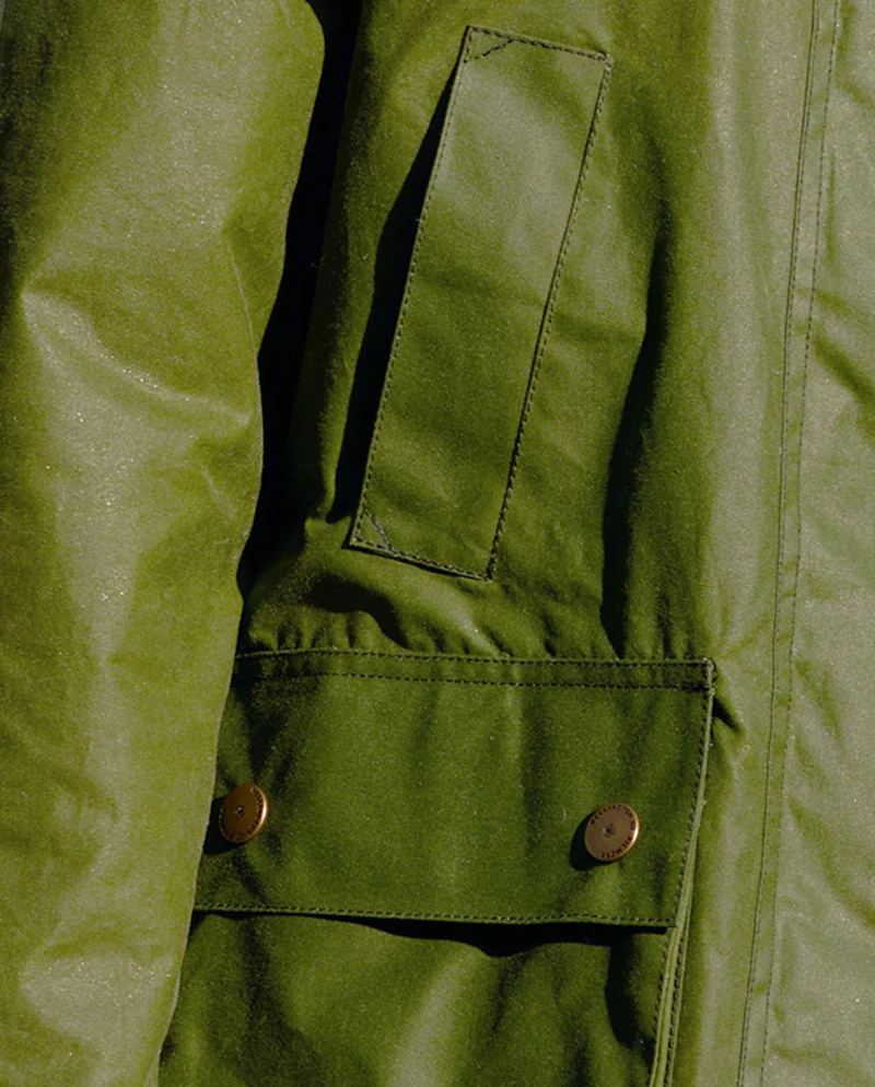 Damen Wachsjacke "Queensberg" in lemongras