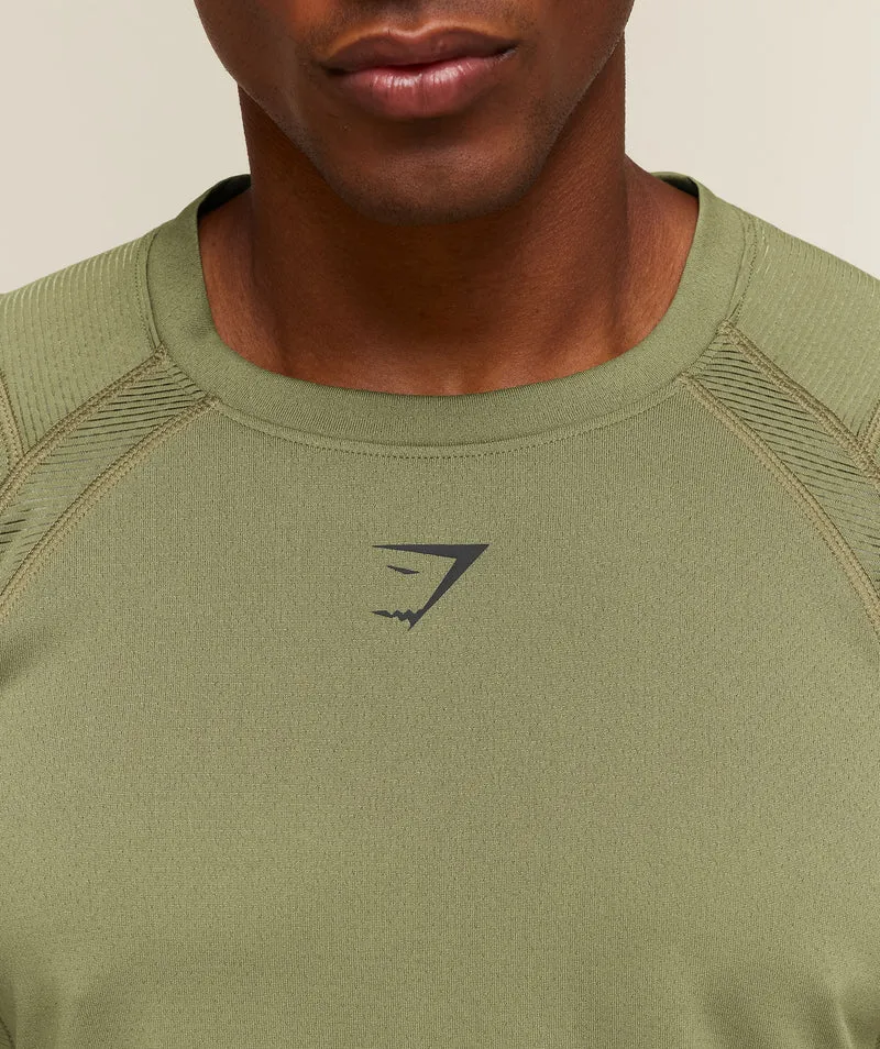 Gymshark Sport Iteration T-Shirt - Grounded Green