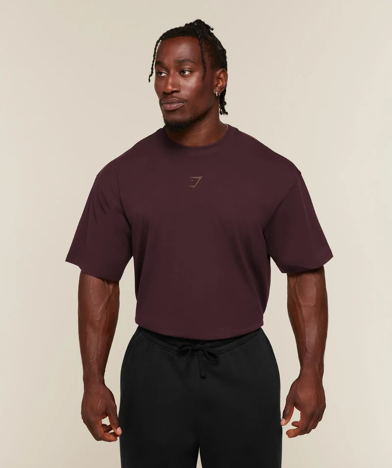 Gymshark Power T-Shirt - Cherry Purple