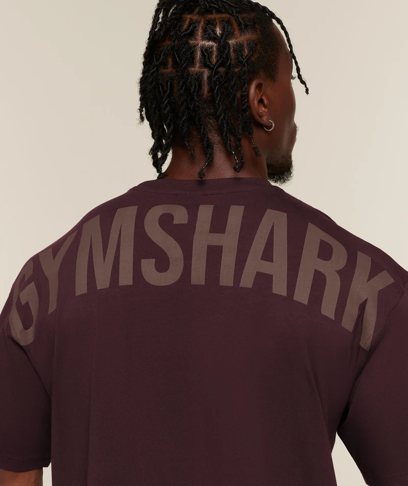 Gymshark Power T-Shirt - Cherry Purple