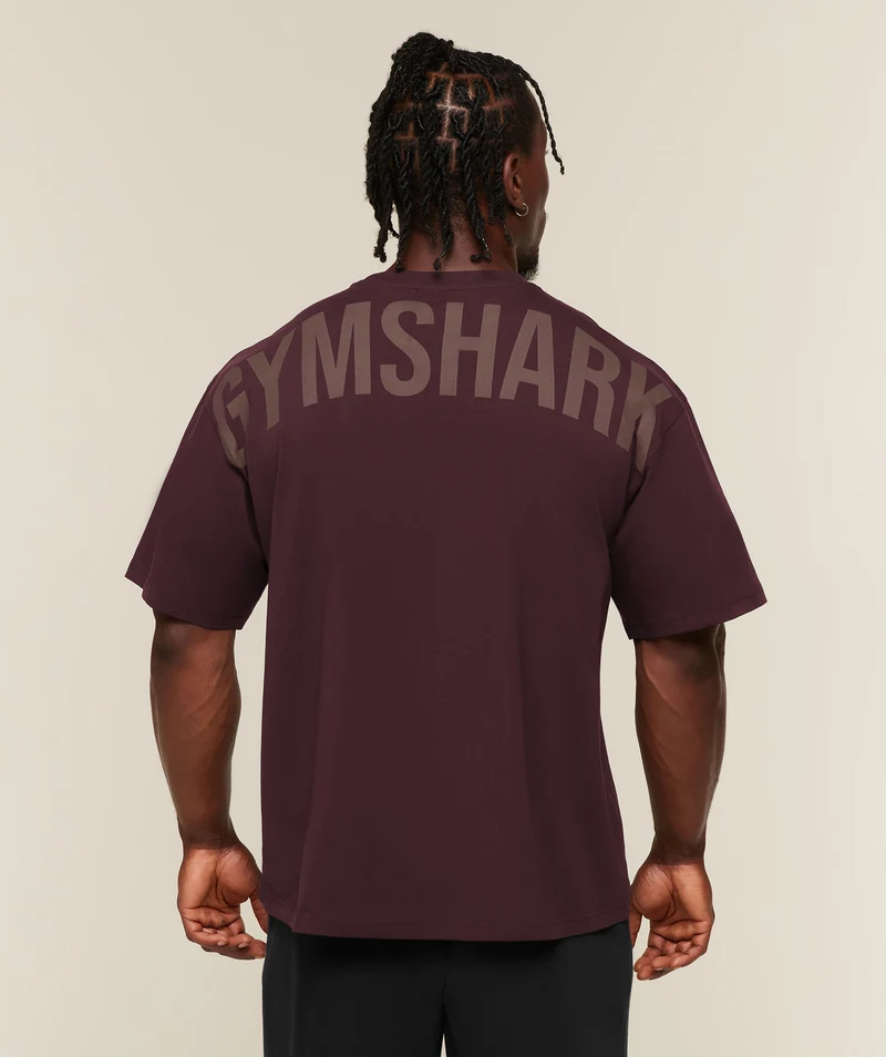 Gymshark Power T-Shirt - Cherry Purple