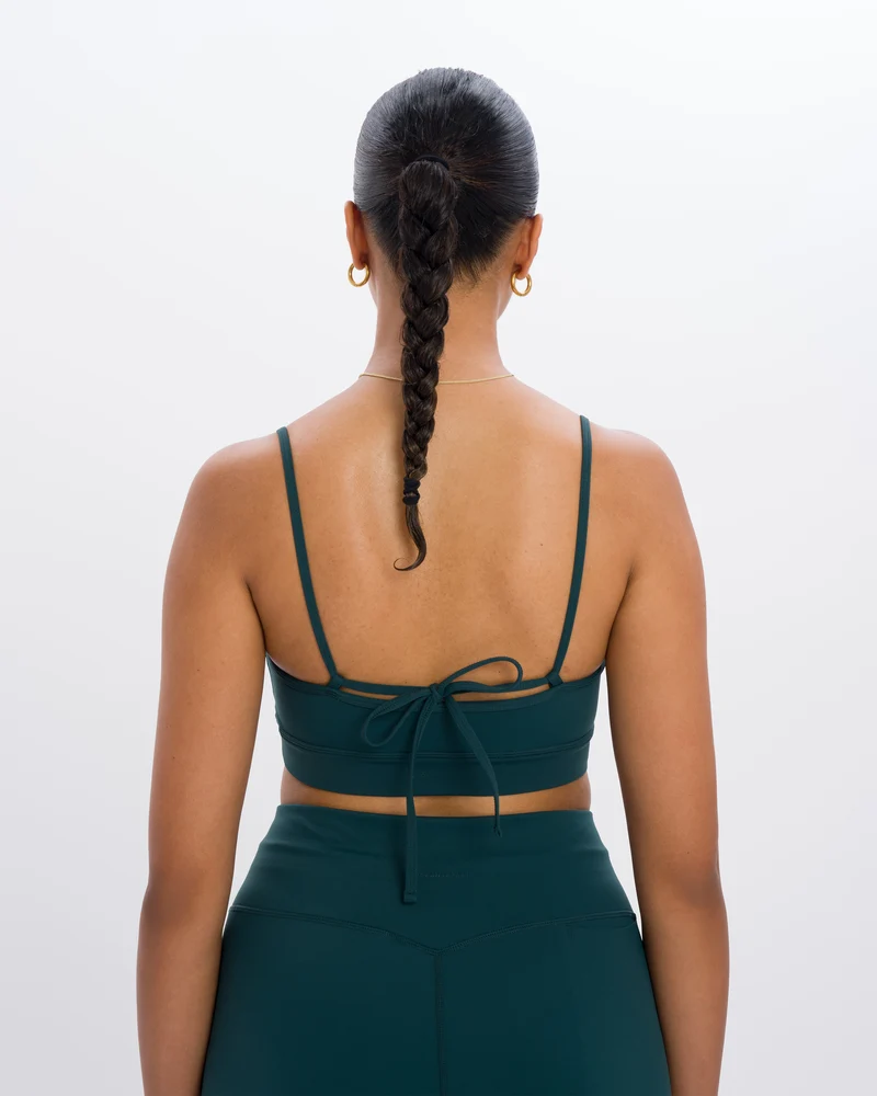Eve Wideleg Set - Emerald Green