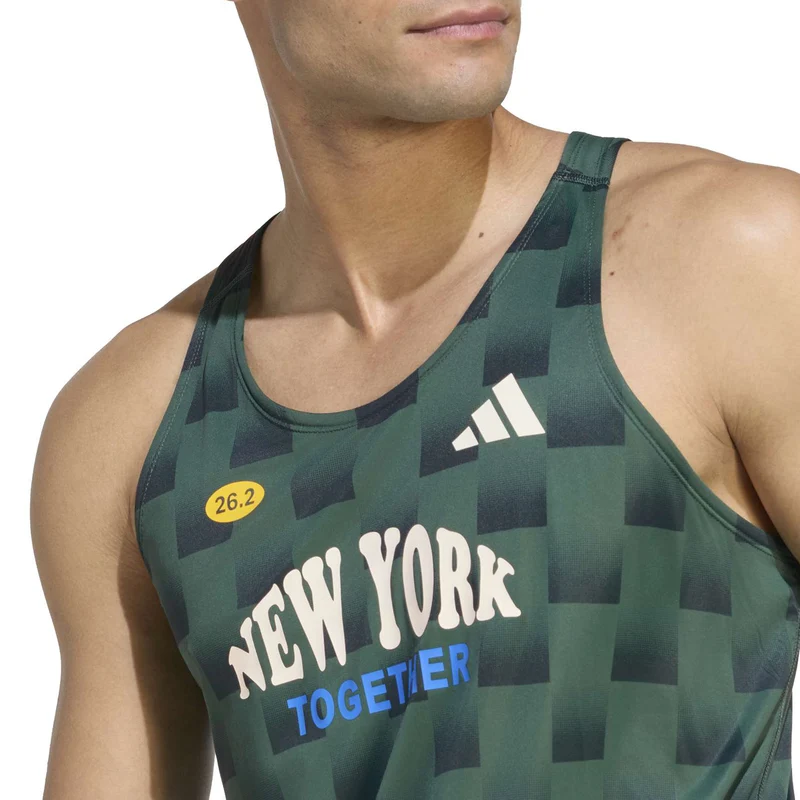 Adidas Adizero NYC Running Singlet
