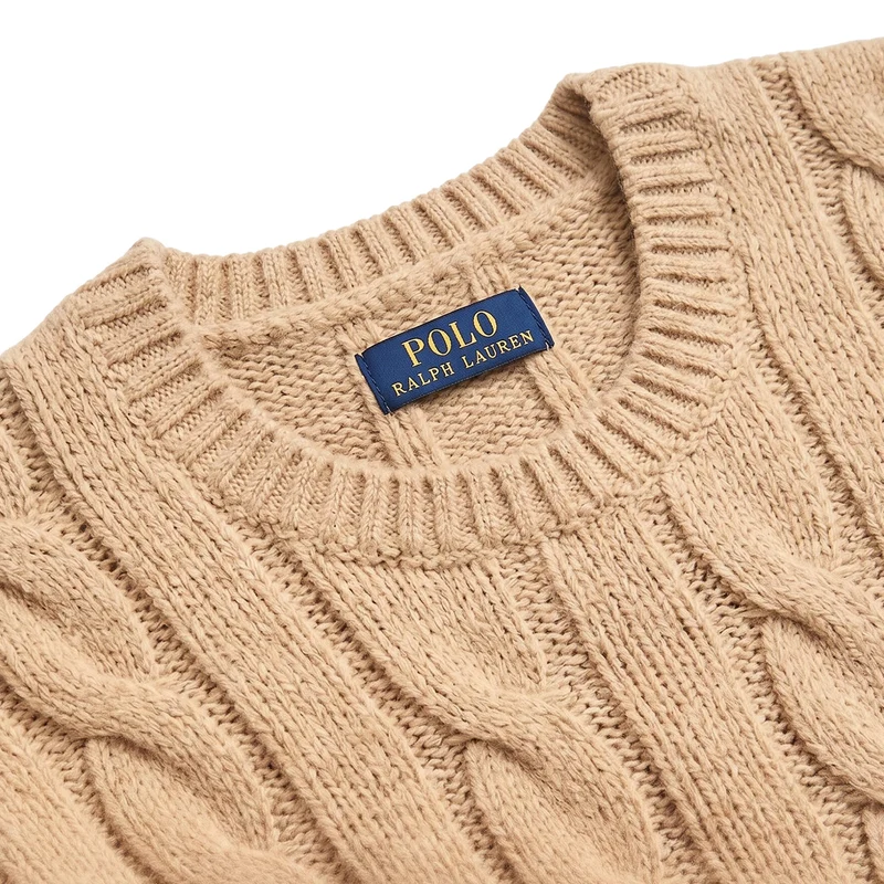 Polo Ralph Lauren Cable-Knit Wool-Blend Jumper
