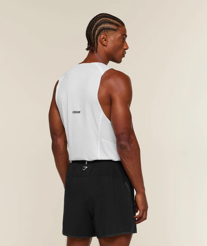 Gymshark Hybrid Tank - White