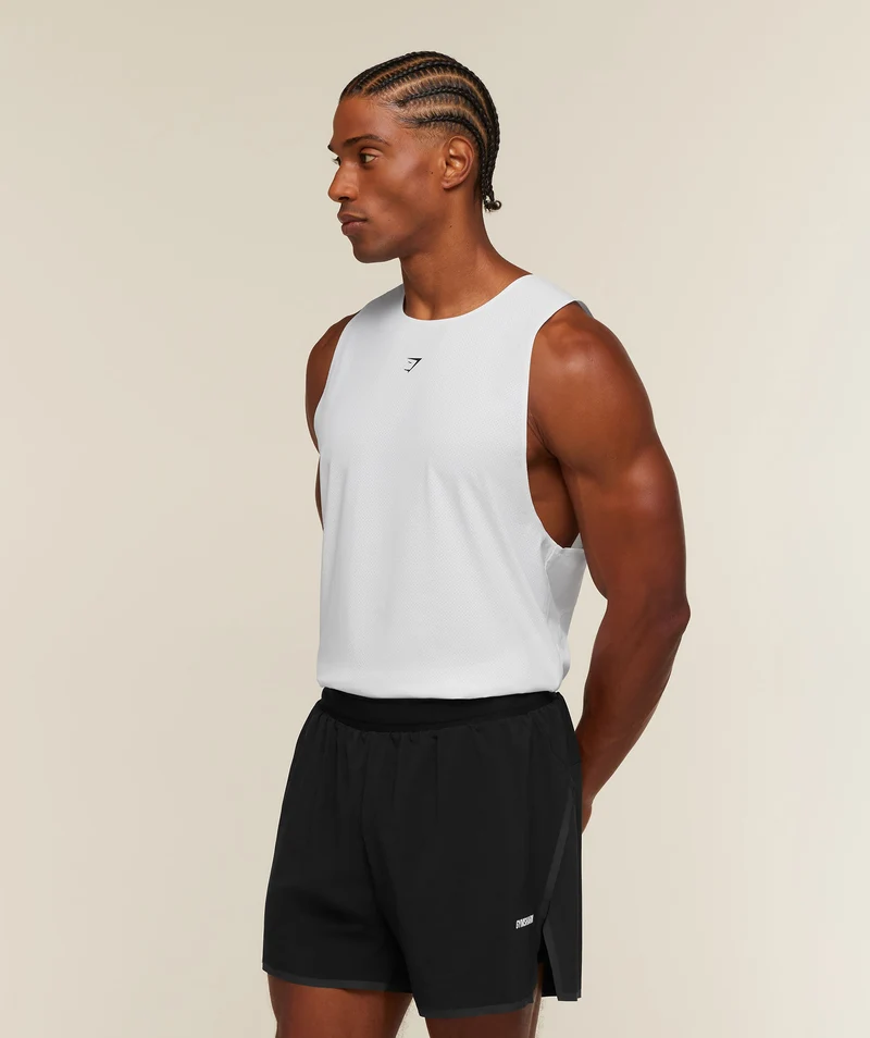 Gymshark Hybrid Tank - White