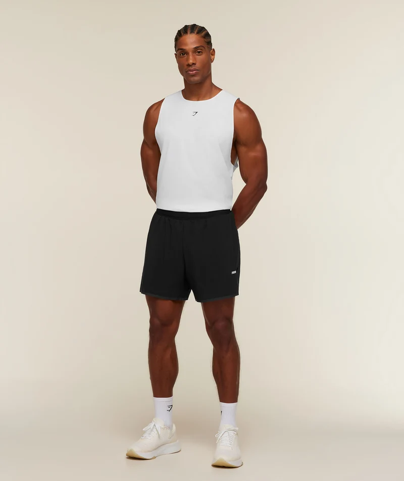 Gymshark Hybrid Tank - White
