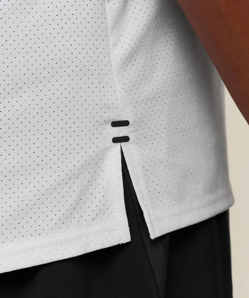 Gymshark Hybrid Tank - White