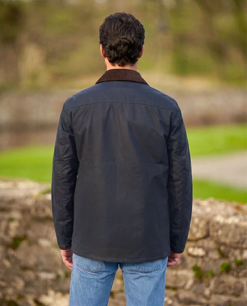 Herren Wachsjacke "Starberg SO" in navy