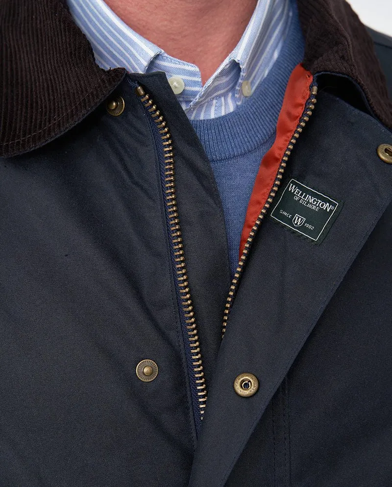 Herren Wachsjacke "Starberg SO" in navy