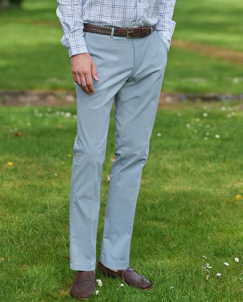Feine Herren Chino "Mr. Jones" in light blue
