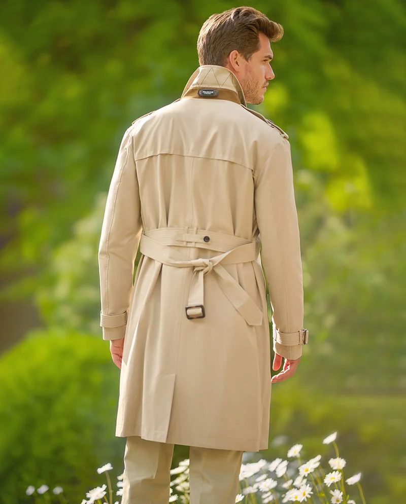 Herren Trenchcoat "Chelsea" in beige