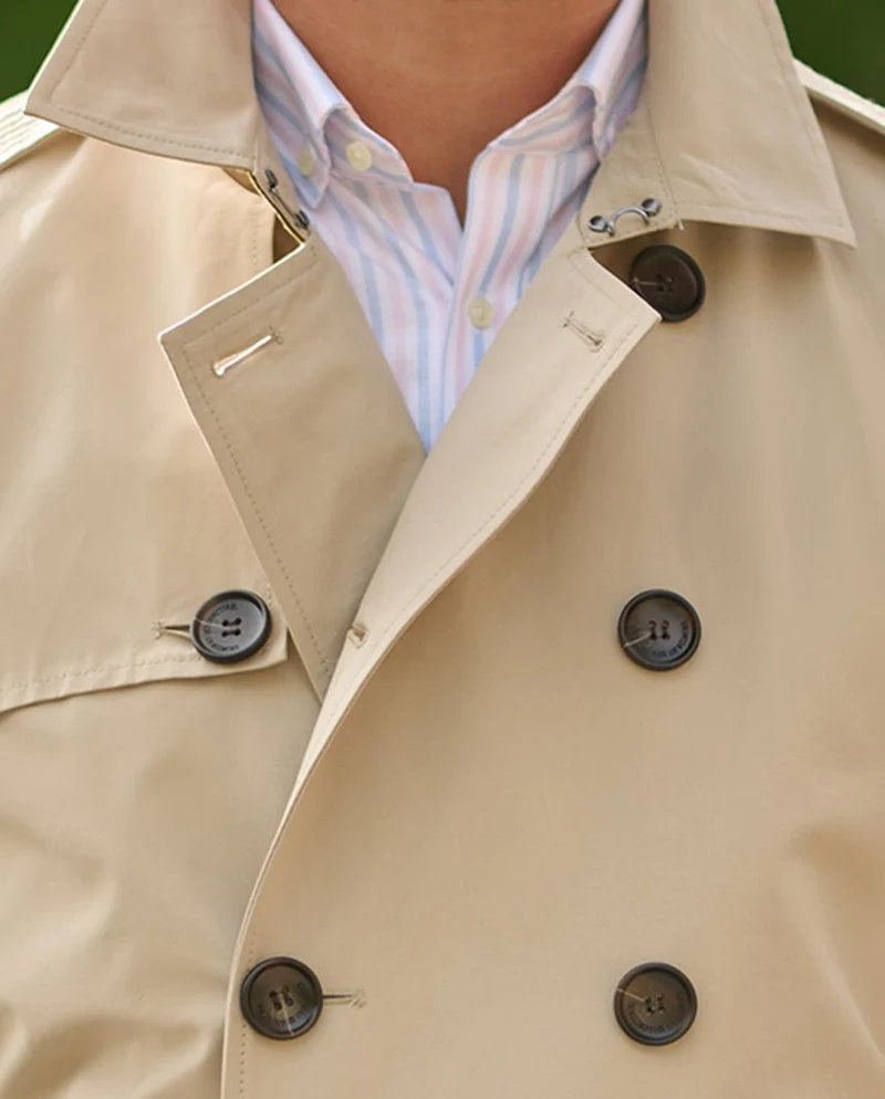 Herren Trenchcoat "Chelsea" in beige