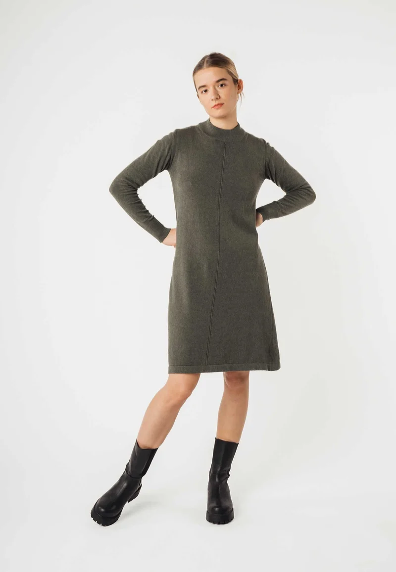 Basic Feinstrick Kleid Style HARLEEN
