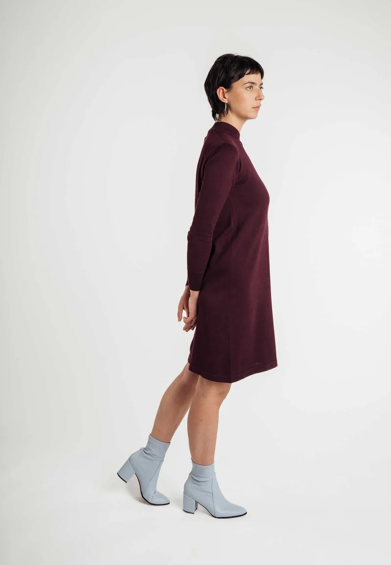 Basic Feinstrick Kleid Style HARLEEN