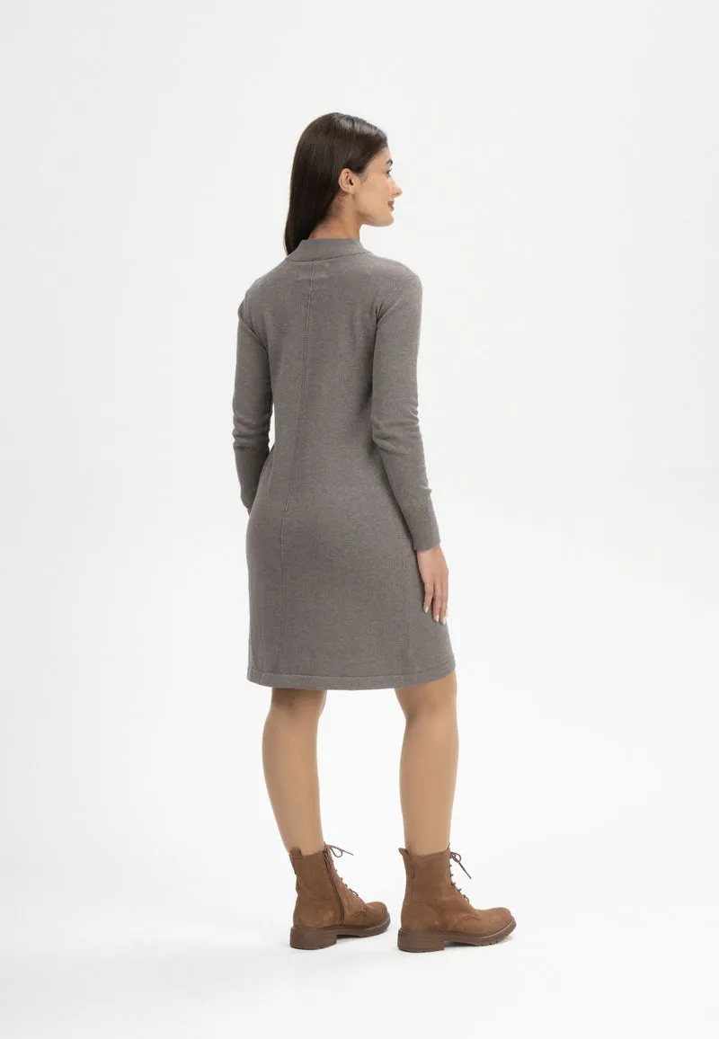 Basic Feinstrick Kleid Style HARLEEN