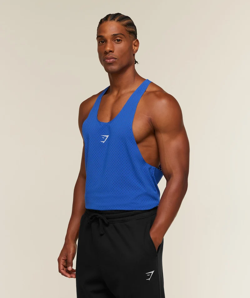 Gymshark Ultra Light Performance Tank - Race Blue