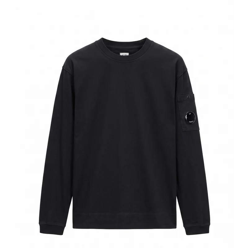 C.P. Company 30/2 Mercerized Jersey Lens Longsleeve T-Shirt