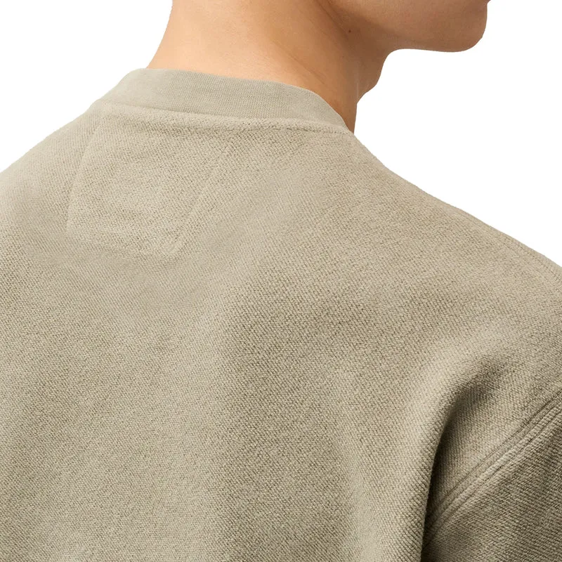 C.P. Company Brushed Emerized Diagonal Fleece Lens Sweatshirt