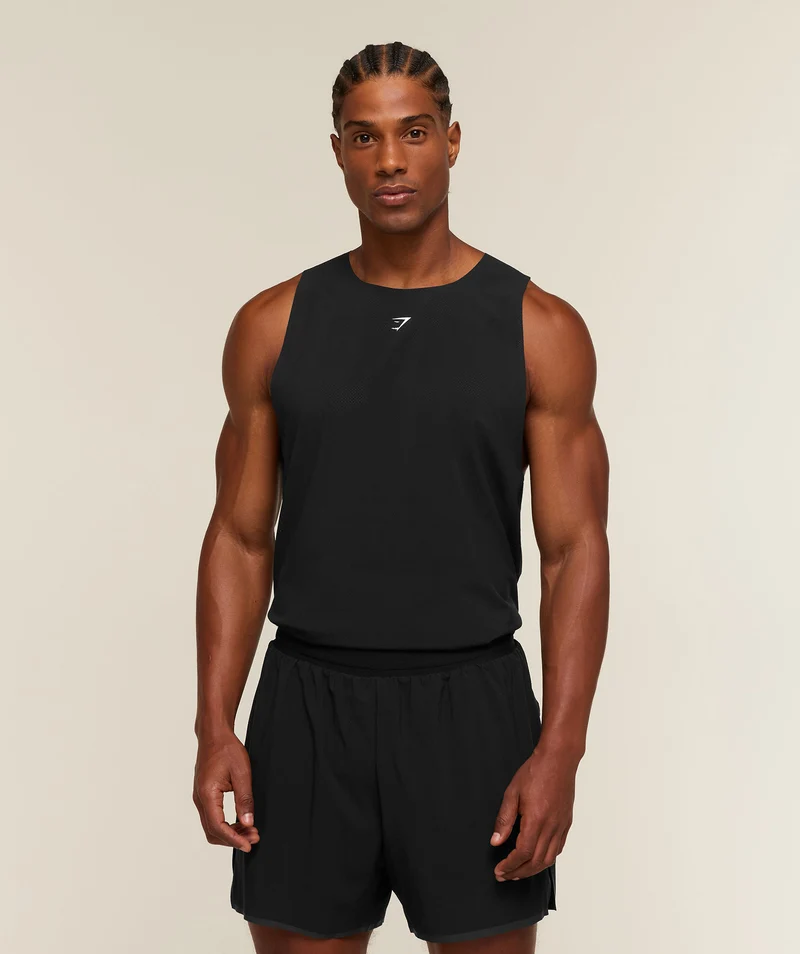 Gymshark Hybrid Tank - Black
