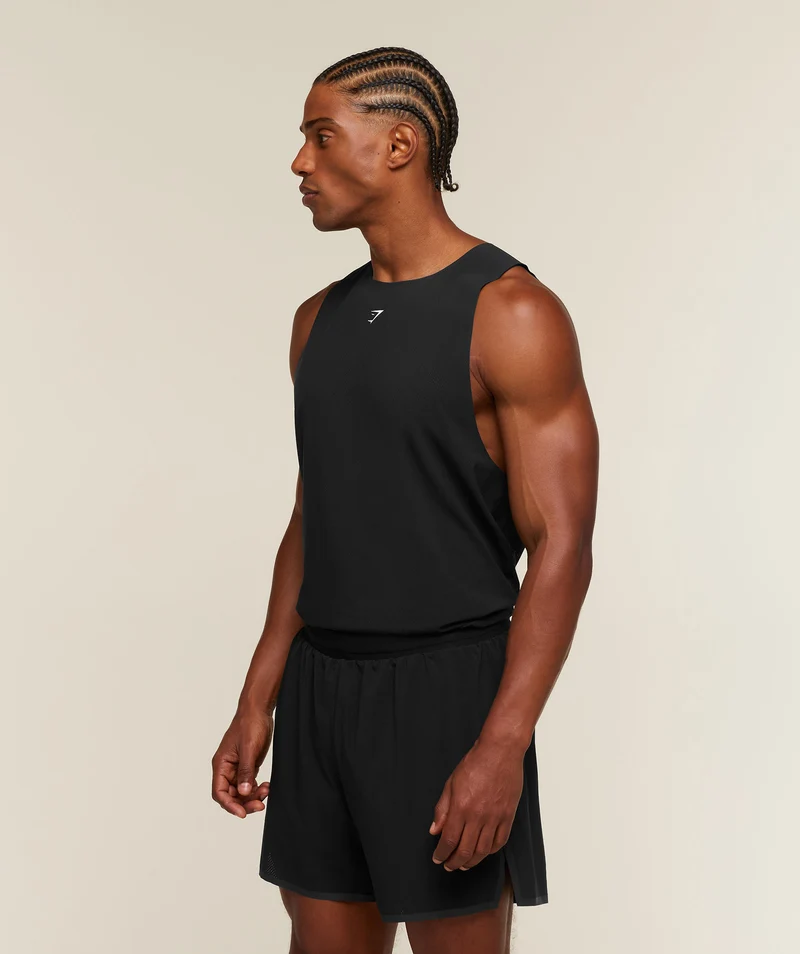 Gymshark Hybrid Tank - Black