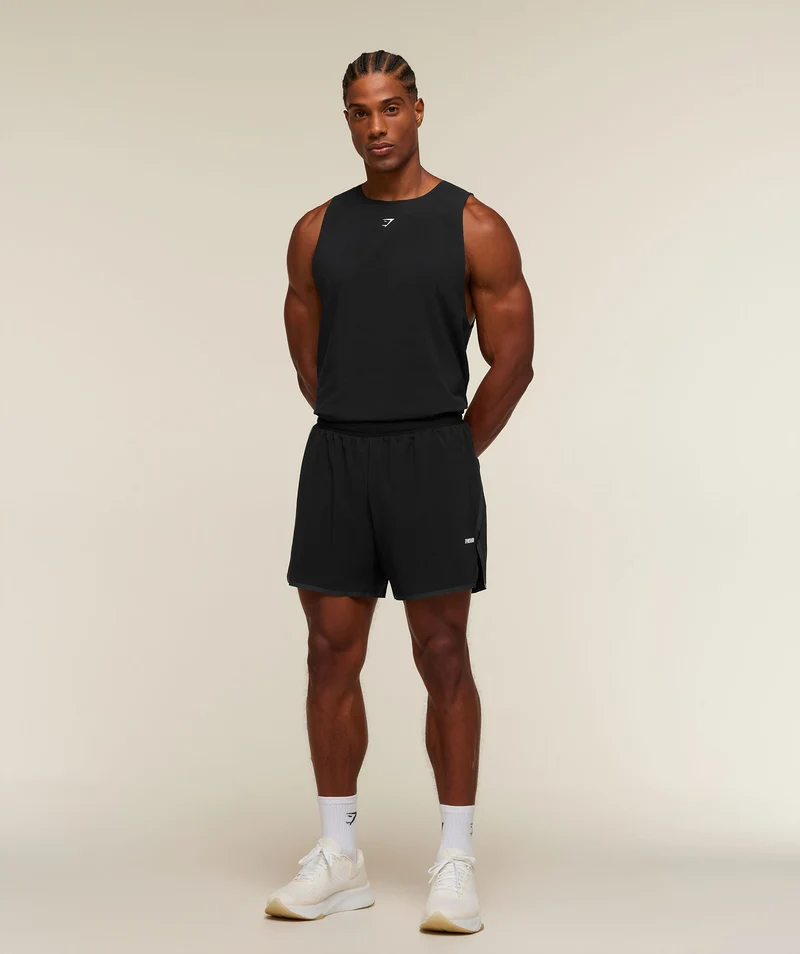 Gymshark Hybrid Tank - Black