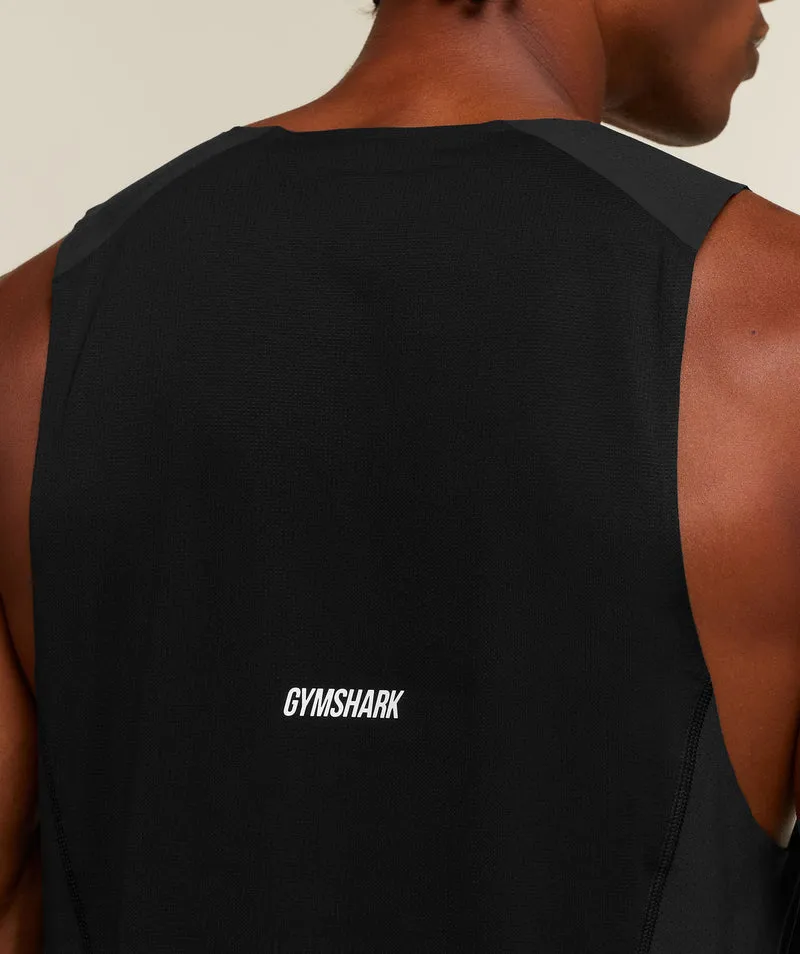 Gymshark Hybrid Tank - Black