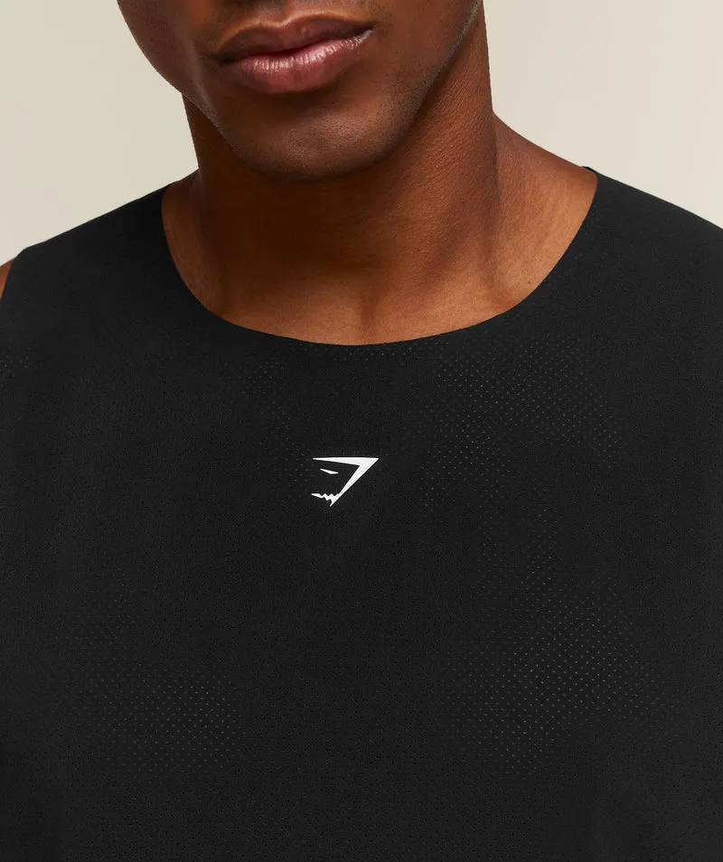 Gymshark Hybrid Tank - Black
