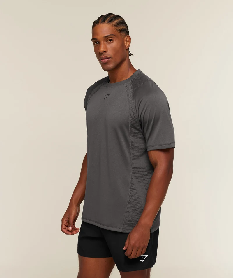 Gymshark Sport Iteration T-Shirt - Onyx Grey
