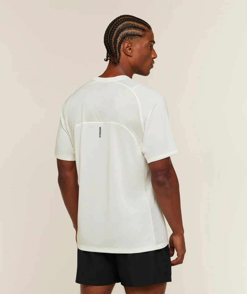 Gymshark Sport Iteration T-Shirt - Soft White