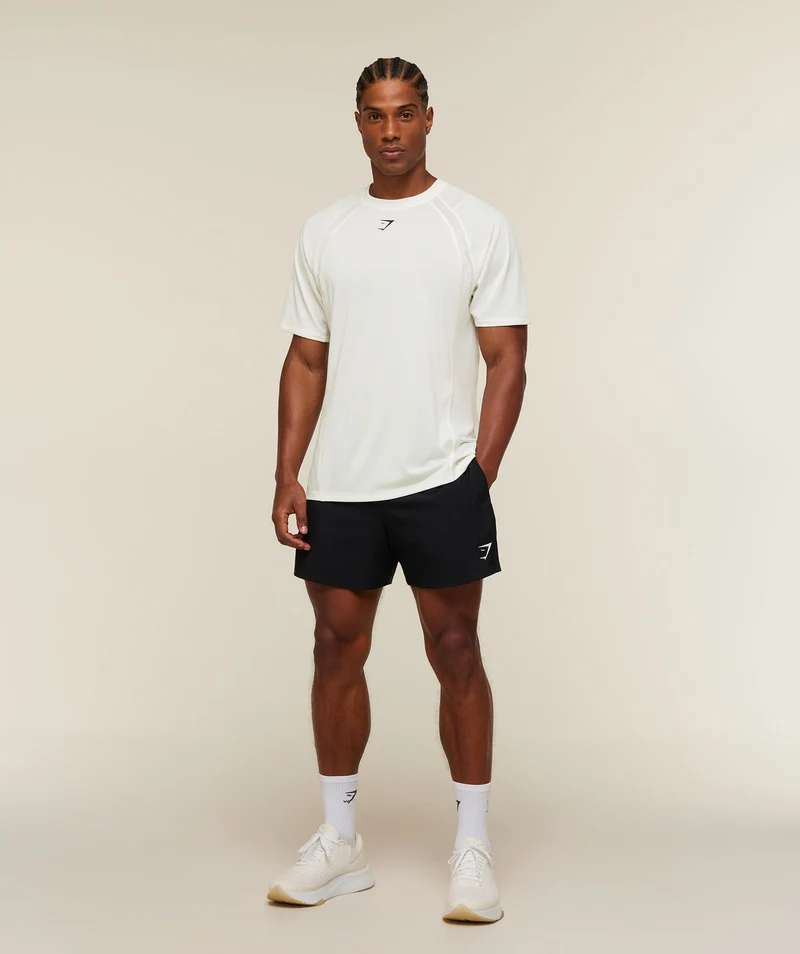 Gymshark Sport Iteration T-Shirt - Soft White
