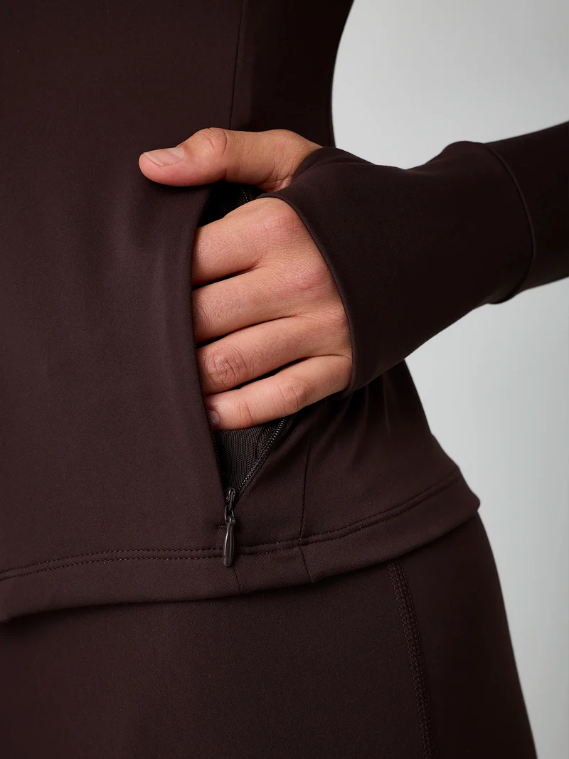 Shania Zip Turtleneck