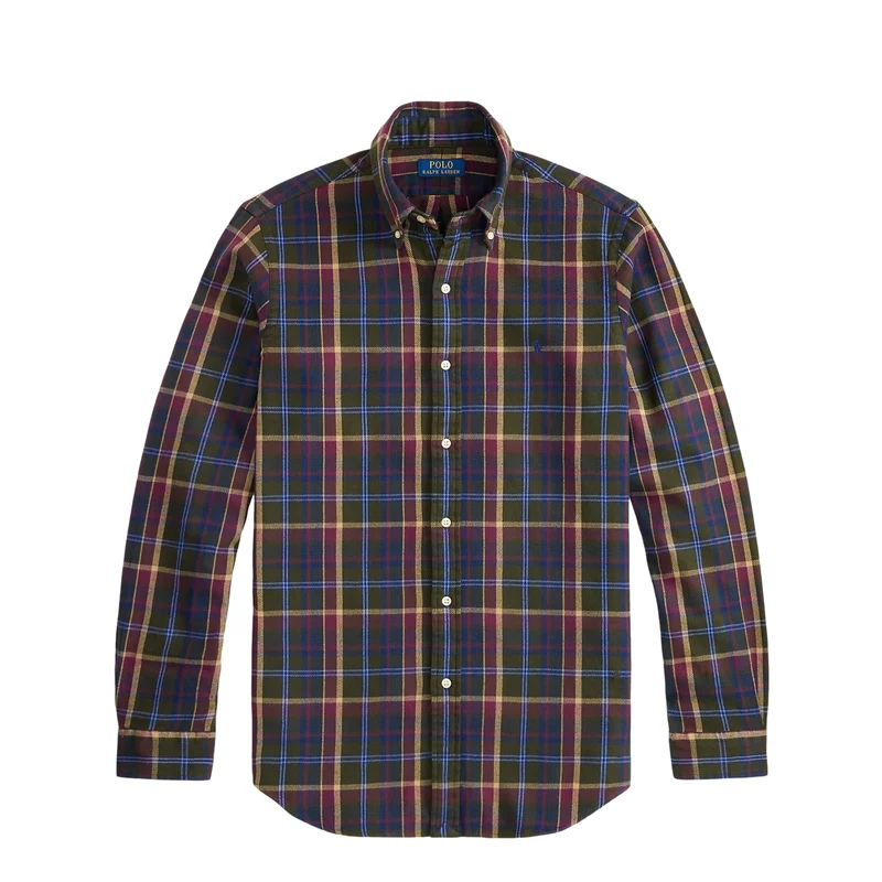 Polo Ralph Lauren Custom Fit Plaid Flannel Shirt