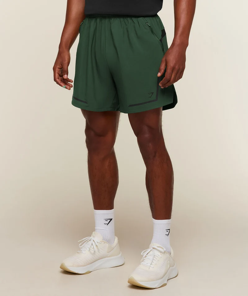 Gymshark Movement Sport 5" Shorts - Earth Green