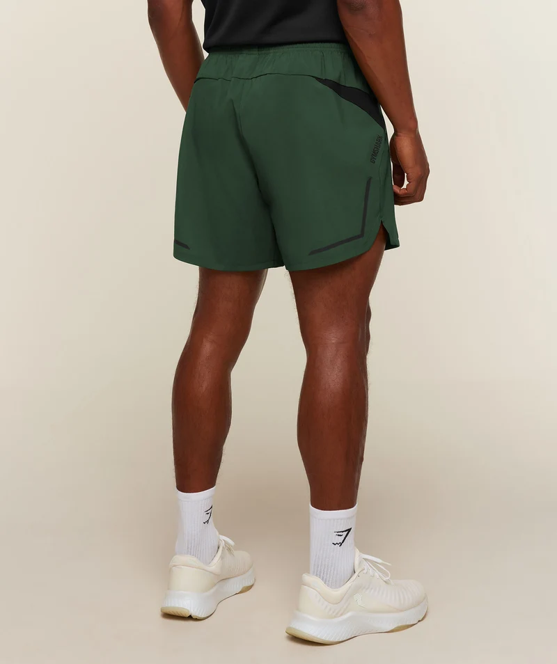 Gymshark Movement Sport 5" Shorts - Earth Green
