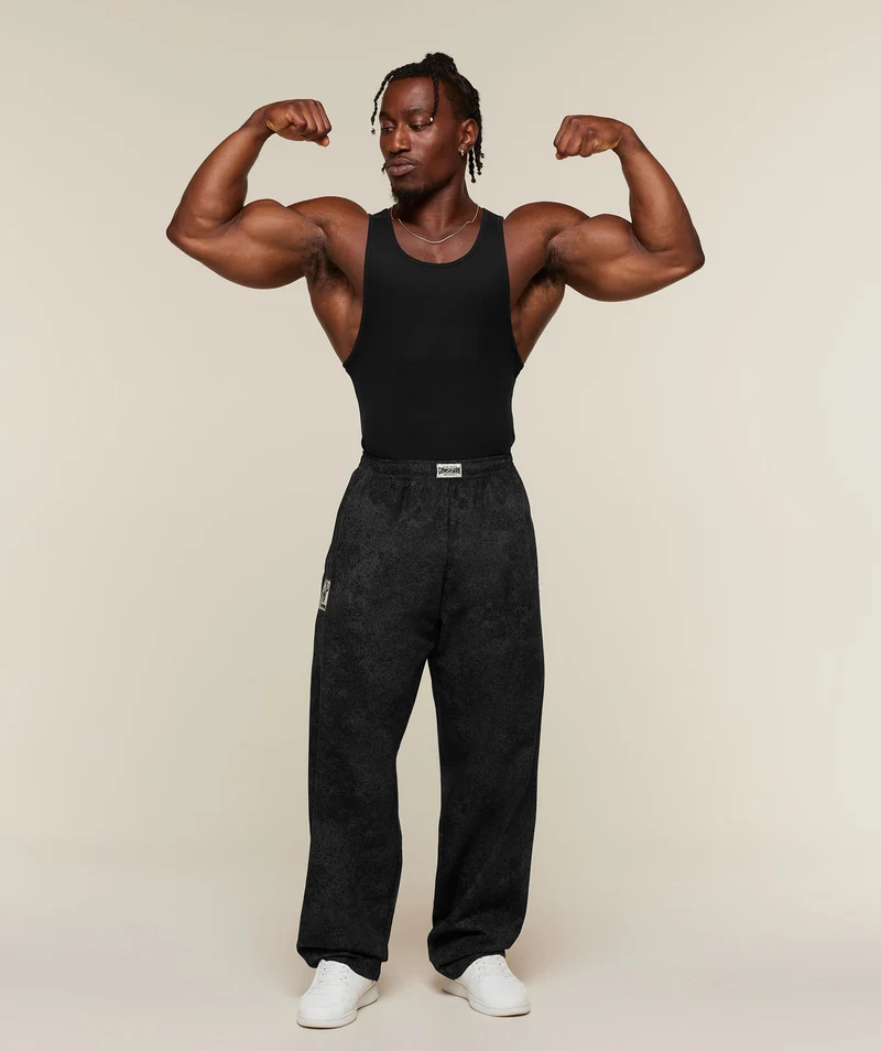 Gymshark Straight Leg Pumper Pants - Onyx Grey