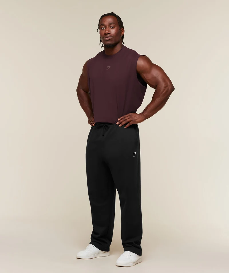 Gymshark Power Cut Off Tank - Cherry Purple
