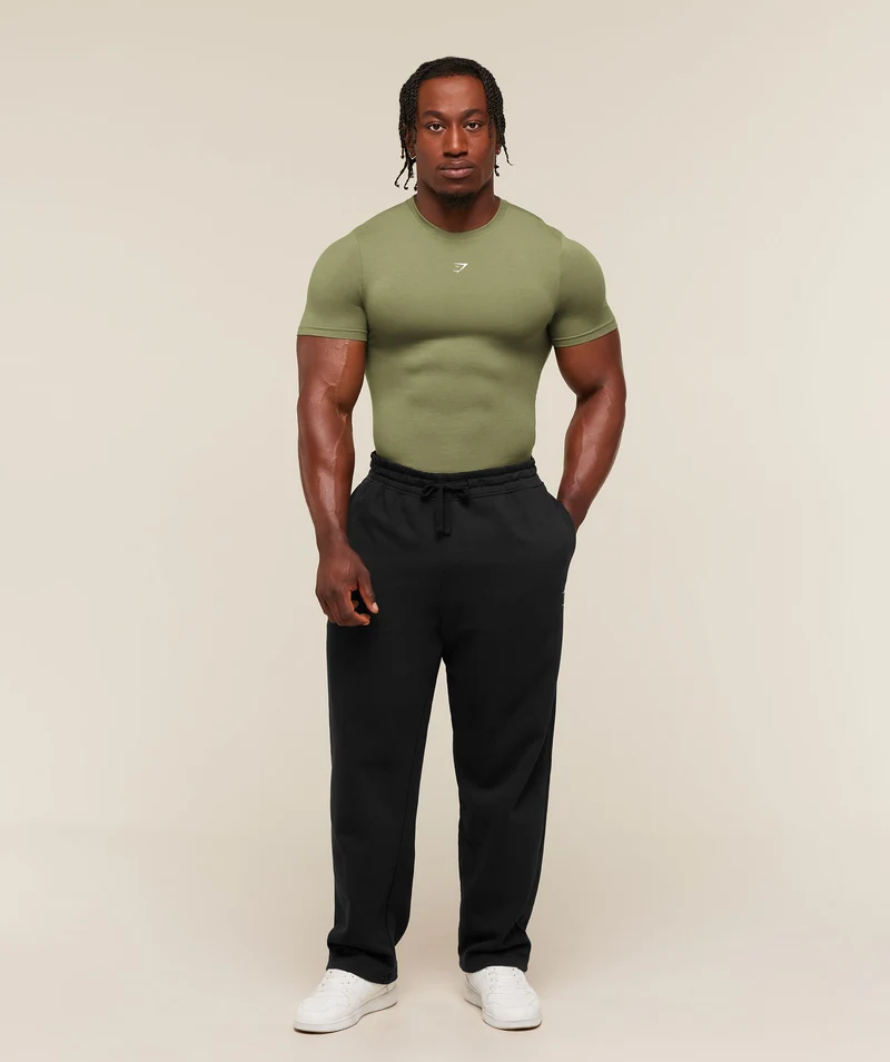 Gymshark Super Soft Muscle Tee - Grounded Green